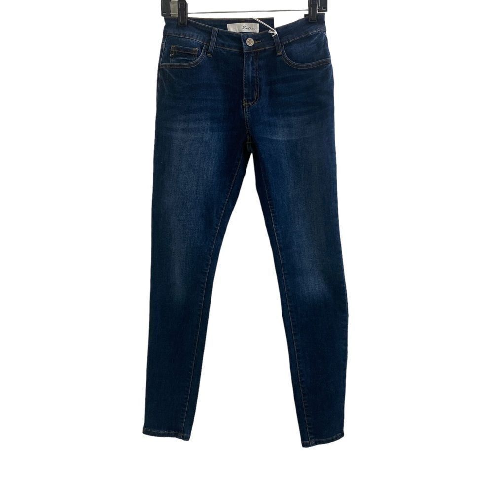 Kancan Estilo Dark‎ Wash Mid Rise Jeans Sz 27